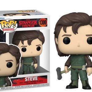 NEW Stranger Things STEVE Funko Pop 1300 Netflix Battle Outfit Television TV